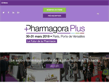 Tablet Screenshot of pharmagoraplus.com